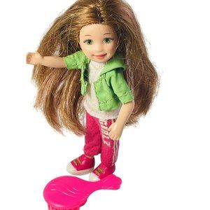 4.5” TY LI'L ONES LIL ONES TRENDY TAYLOR  Toy Doll With Pink Brush